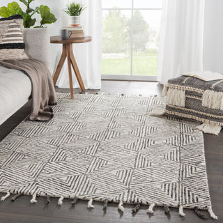 Jaipur Living Vera Montblanc VNK01 Ivory/Gray Area Rug by Nikki Chu Lifestyle Image Feature