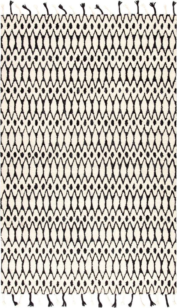 Jaipur Living Vera Fia VNK02 Ivory/Black Area Rug by Nikki Chu Main Image