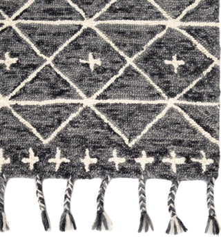 Jaipur Living Vera Rhea VNK03 Gray/Ivory Area Rug by Nikki Chu Corner Close Up Image