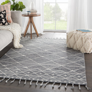 Jaipur Living Vera Rhea VNK03 Gray/Ivory Area Rug by Nikki Chu Lifestyle Image Feature