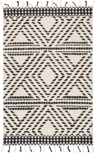 Jaipur Living Vera Roka VNK04 Ivory/Black Area Rug by Nikki Chu Main Image