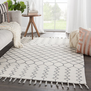 Jaipur Living Vera Garnet VNK07 Ivory/Black Area Rug by Nikki Chu Lifestyle Image Feature