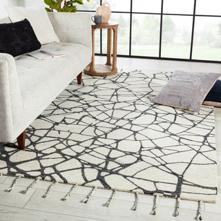 Jaipur Living Vera By Raska VNK09 Gray/Ivory Area Rug Nikki Chu Lifestyle Image Feature