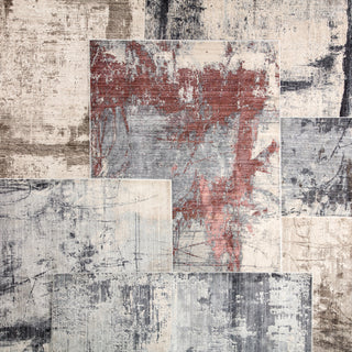 Jaipur Living Valor Patton VOR05 Gray/Red Area Rug