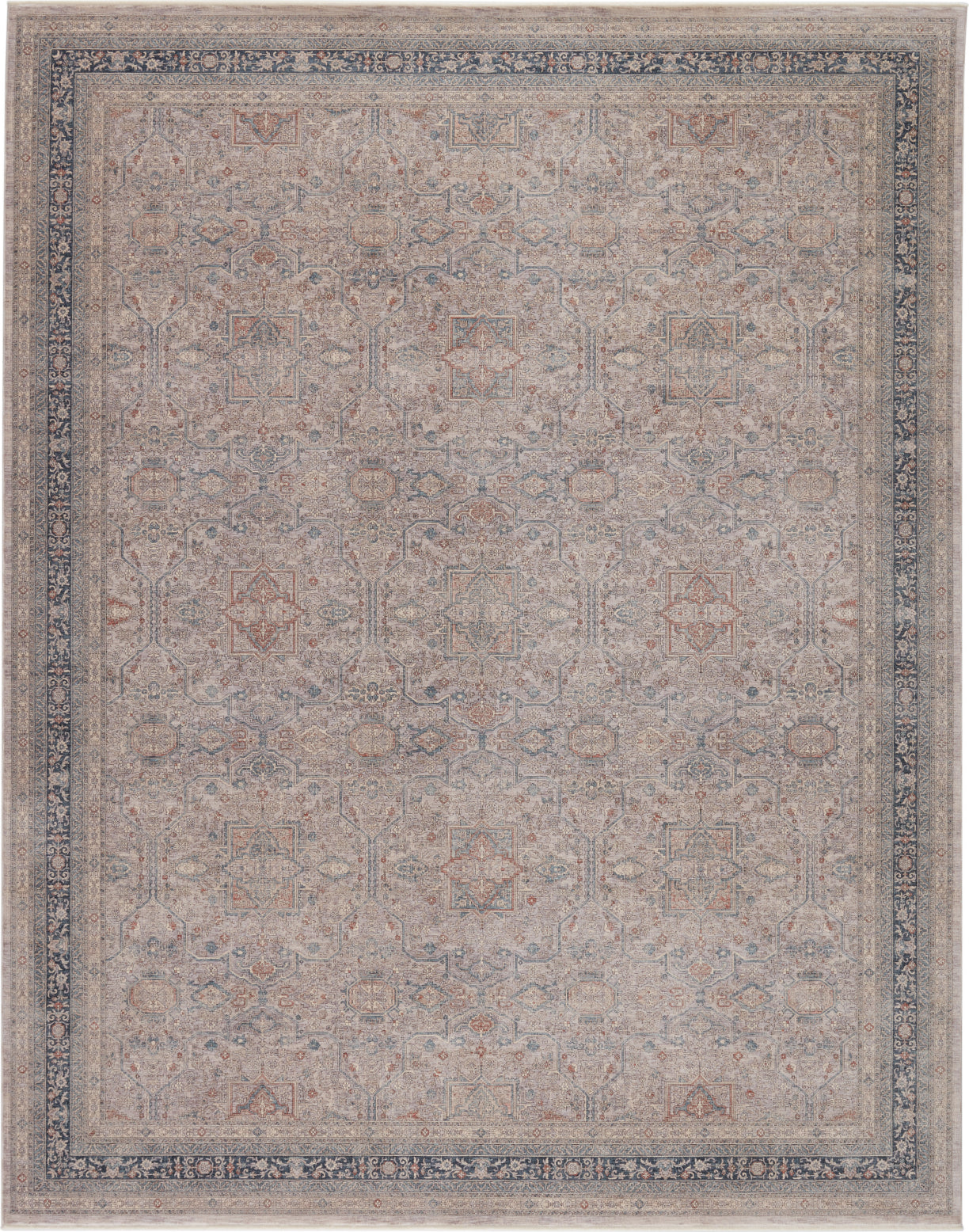 Jaipur Living Winsome Brinson WNO03 Blue/Gray Area Rug - Top Down