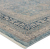 Jaipur Living Winsome Brinson WNO08 Blue/Taupe Area Rug Corner Image