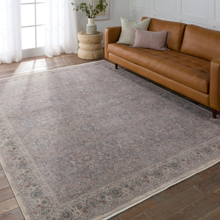 Jaipur Living Winsome Artesia WNO10 Taupe/Light Gray Area Rug Lifestyle Image Feature