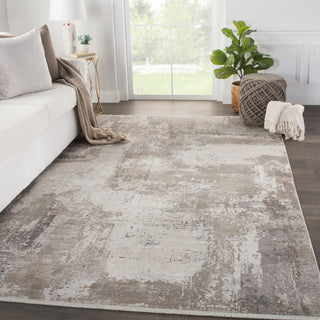 Jaipur Living Wren Skyler WRN01 Gray Area Rug Lifestyle Image Feature