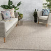 Jaipur Living Wisteria Jardin WSR01 Gray/White Area Rug Lifestyle Image Feature