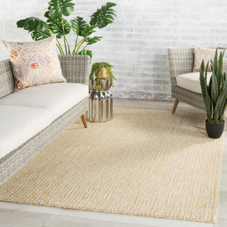 Jaipur Living Wisteria Jardin WSR02 Ochre/White Area Rug Lifestyle Image Feature