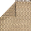 Jaipur Living Westerly Thierry WST02 Dark Taupe/Gray Area Rug Folded Backing Image