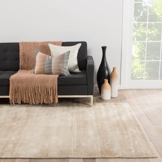 Jaipur Living Yasmin YAS01 Beige Area Rug Lifestyle Image Feature