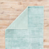 Jaipur Living Yasmin YAS03 Aqua Area Rug Folded Backing Image
