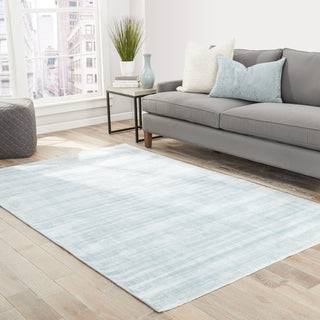 Jaipur Living Yasmin YAS10 Light Blue Area Rug Lifestyle Image Feature