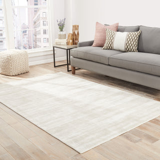 Jaipur Living Yasmin YAS11 Silver Area Rug Lifestyle Image Feature