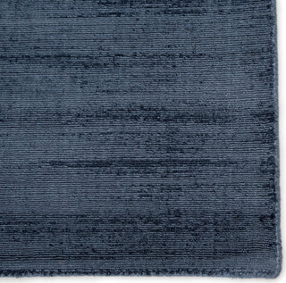 Jaipur Living Yasmin YAS12 Blue/Gray Area Rug Corner Close Up Image