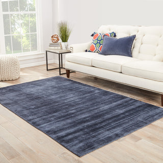 Jaipur Living Yasmin YAS12 Blue/Gray Area Rug Lifestyle Image Feature