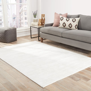 Jaipur Living Yasmin YAS14 White Area Rug Lifestyle Image Feature