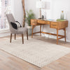 Jaipur Living Zane Block Out ZAN05 Gray Area Rug Lifestyle Image Feature