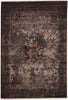 Jaipur Living Zefira Enyo ZFA02 Dark Blue/Gold Area Rug - Top Down