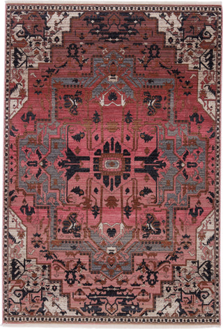 Jaipur Living Zefira Bellona ZFA06 Pink/Gray Area Rug - Top Down