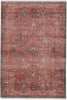 Jaipur Living Zefira Marcella ZFA07 Pink/Gray Area Rug - Top Down