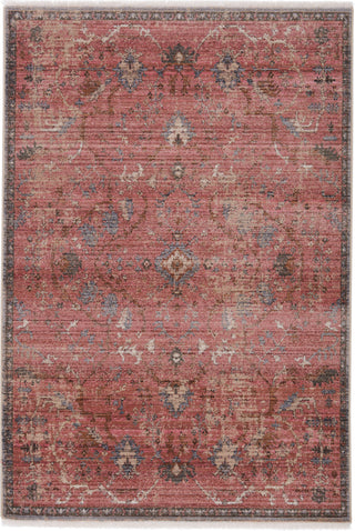 Jaipur Living Zefira Marcella ZFA07 Pink/Gray Area Rug - Top Down