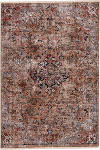 Jaipur Living Zefira Amena ZFA08 Gold/Gray Area Rug - Top Down