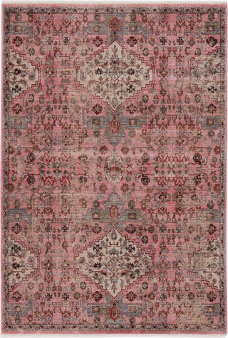 Jaipur Living Zefira Kerta ZFA10 Pink/Beige Area Rug - Top Down