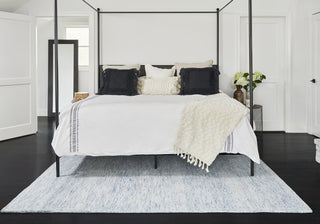 Momeni James JAM-1 Light blue Area Rug Lifestyle Image Feature