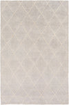 Jaque JAQ-4002 White Area Rug by Surya 6' X 9'
