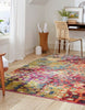 Unique Loom Jardin T-A325 Multi Area Rug Rectangle Lifestyle Image
