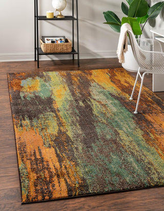 Unique Loom Jardin T-B116 Multi Area Rug Rectangle Lifestyle Image Feature