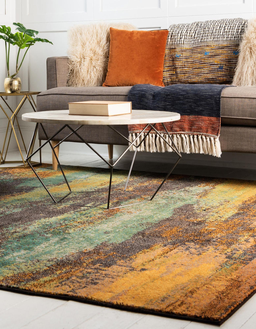 Unique Loom Jardin T-B116 Multi Area Rug – Incredible Rugs and Decor