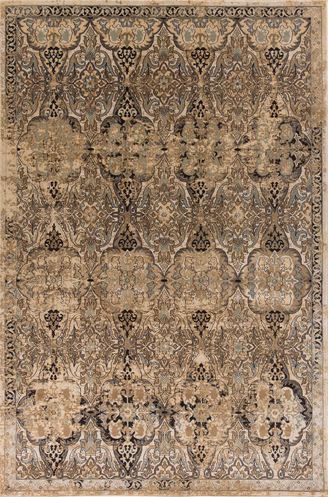 KAS Jasmine 3750 Ivory Tranquility Area Rug main image