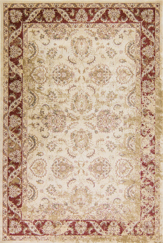 KAS Jasmine 3759 Ivory/Red Traditions Area Rug main image