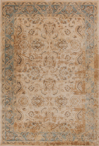 KAS Jasmine 3760 Ivory/Blue Traditions Area Rug main image