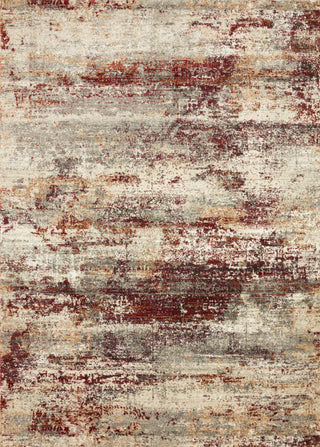 Loloi Jasmine JAS-01 Dove / Rust Area Rug Main Image