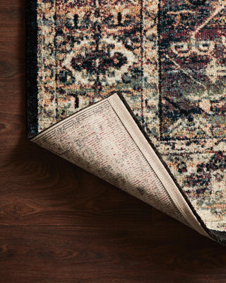 Loloi Jasmine JAS-02 Ink / Multi Area Rug Lifestyle Image Feature