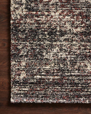 Loloi Jasmine JAS-04 Midnight / Bordeaux Area Rug Lifestyle Image Feature