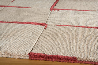 Momeni Java JA-02 Brown Area Rug Closeup