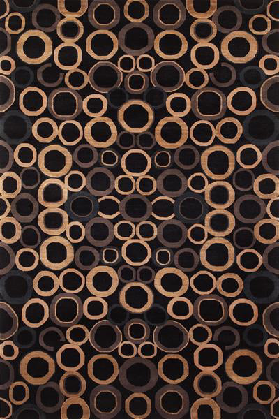 Momeni Java JA-12 Black Area Rug main image