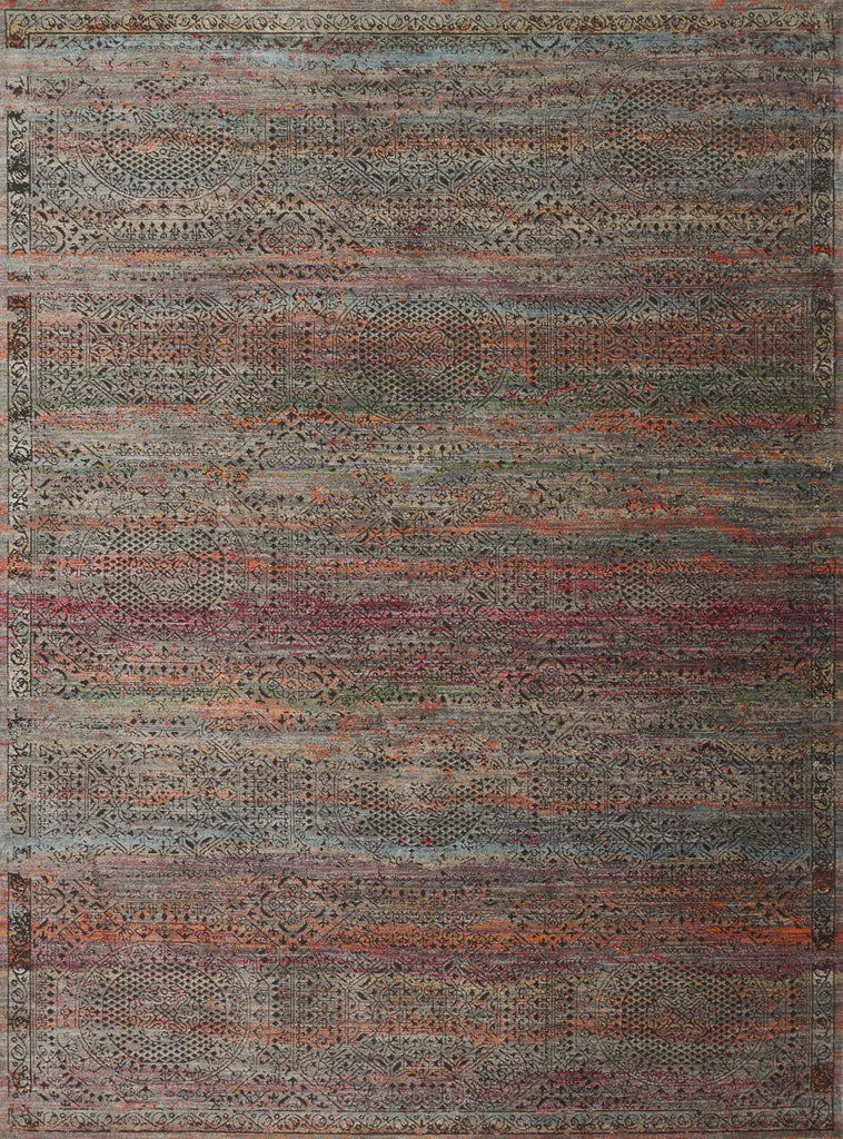 Loloi Javari JV-02 Charcoal/Sunset Area Rug Main Image