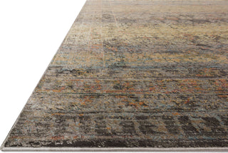 Loloi Javari JV-03 Grey/Hazel Area Rug Round Image