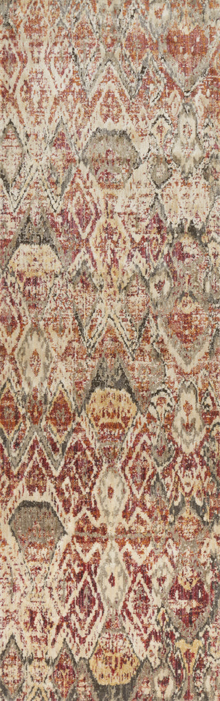 Loloi Javari JV-04 Berry/Ivory Area Rug 2'8'' X 7'6'' Runner