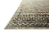 Loloi Javari JV-06 Charcoal/Silver Area Rug Corner Shot Feature