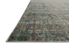 Loloi Javari JV-07 Steel/Lagoon Area Rug Corner Shot