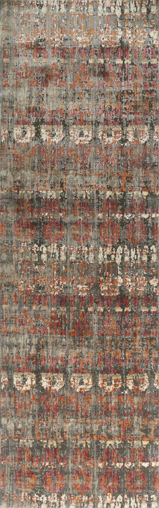 Loloi Javari JV-07 Steel/Sunrise Area Rug 2'6'' X 8'0'' Runner