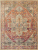 Loloi Javari JV-08 Berry/Sunrise Area Rug Main Image