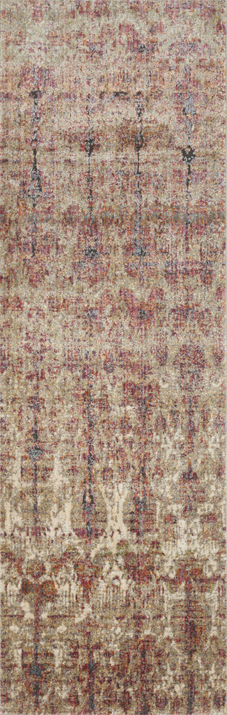 Loloi Javari JV-10 Drizzle/Berry Area Rug 2'8'' X 7'6'' Runner